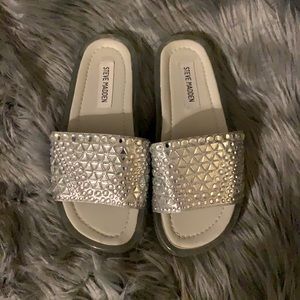 Steve Madden BLING Slide SANDALS